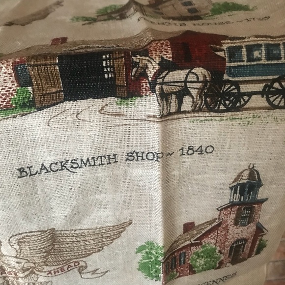 Rare Vintage 1960’s Kay Dee Pure Linen Towel - Picture 10 of 13